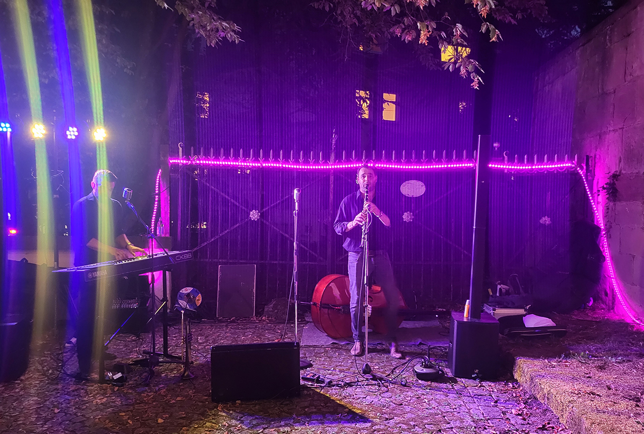 Für die passende Atmosphäre sorgte Live-Musik von Patrick Bofinger und Band, Foto Futterknecht
